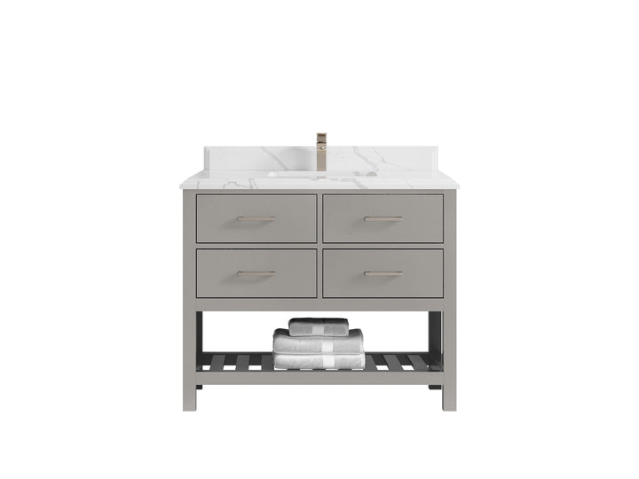 Parker 42 in. W x 22 in. D Single Sink Bathroom Vanity - photo 45