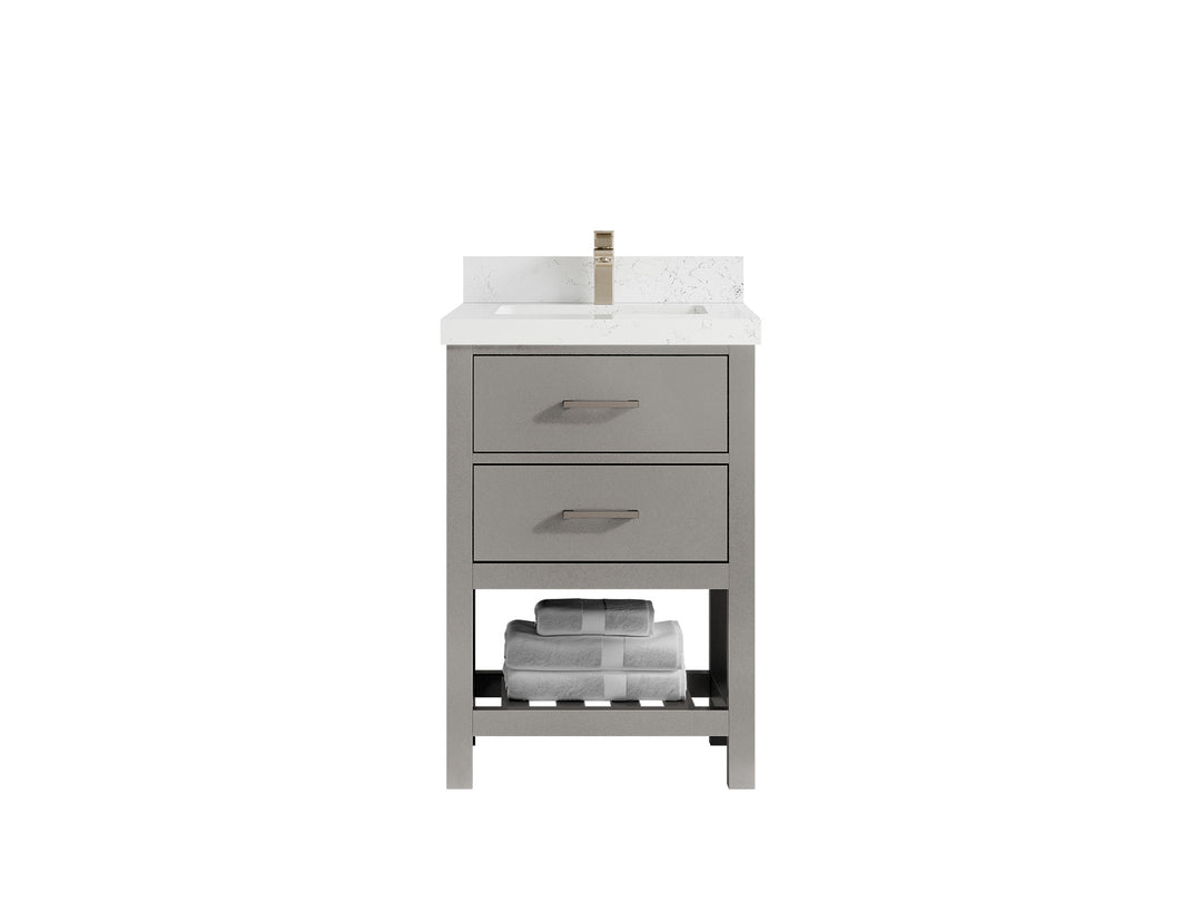 Parker 24 in. W x 22 in. D Single Sink Bathroom Vanity