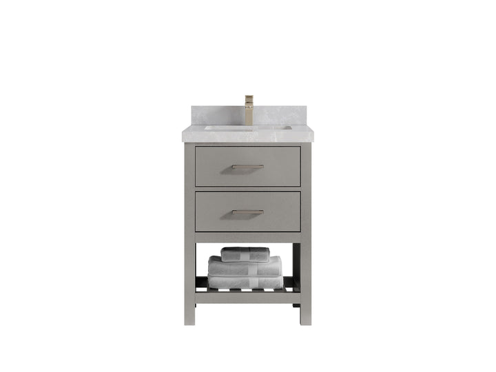 Parker 24 in. W x 22 in. D Single Sink Bathroom Vanity - photo 26