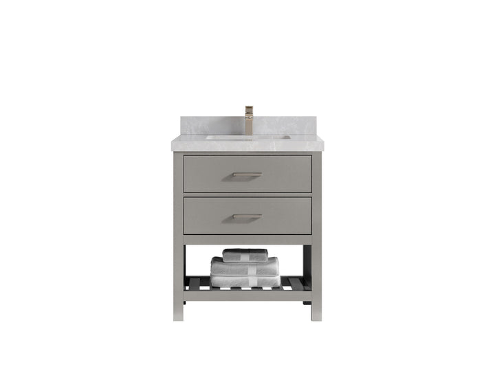 Parker 30 in. W x 22 in. D Single Sink Bathroom Vanity - photo 32