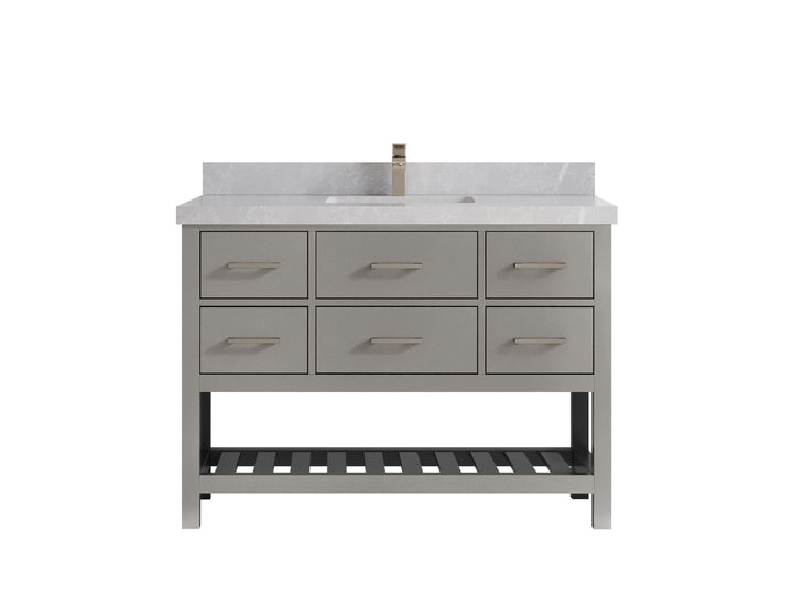 Parker 48 in. W x 22 in. D Single Sink Bathroom Vanity - photo 28