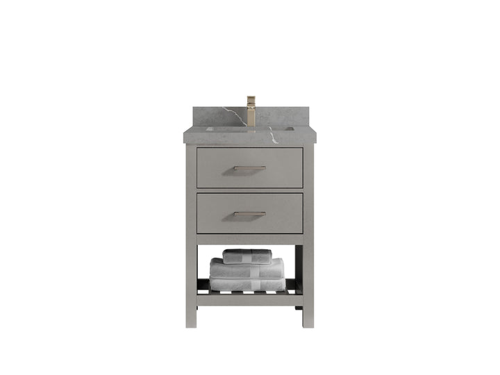 Parker 24 in. W x 22 in. D Single Sink Bathroom Vanity - photo 28