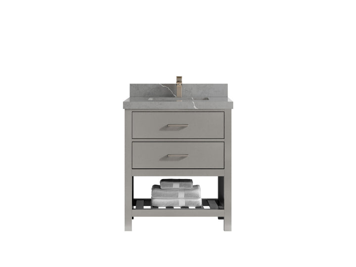 Parker 30 in. W x 22 in. D Single Sink Bathroom Vanity - photo 34