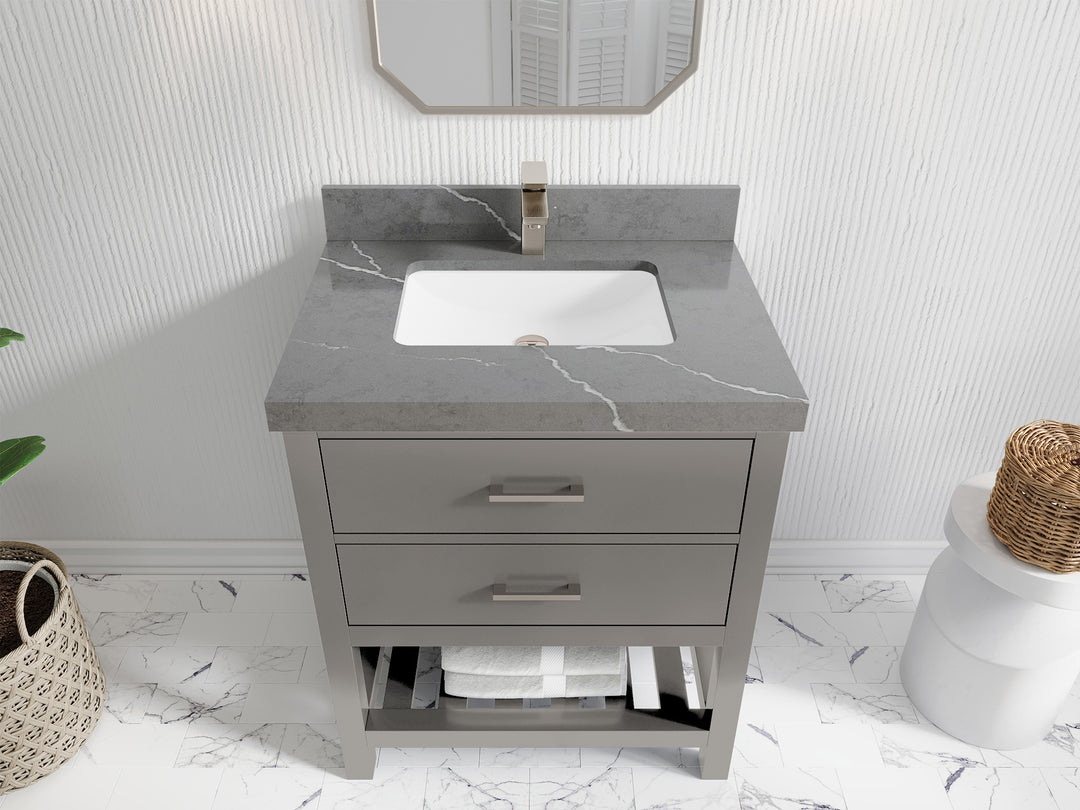 Parker 30 in. W x 22 in. D Single Sink Bathroom Vanity