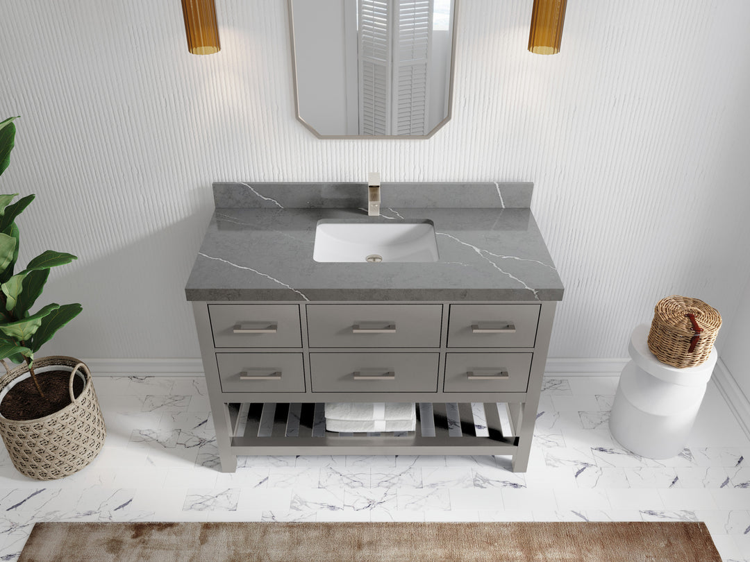 Parker 48 in. W x 22 in. D Single Sink Bathroom Vanity