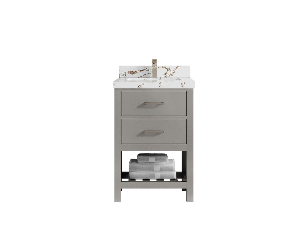 Parker 24 in. W x 22 in. D Single Sink Bathroom Vanity