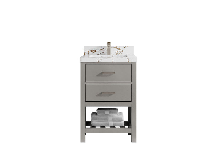 Parker 24 in. W x 22 in. D Single Sink Bathroom Vanity - photo 30