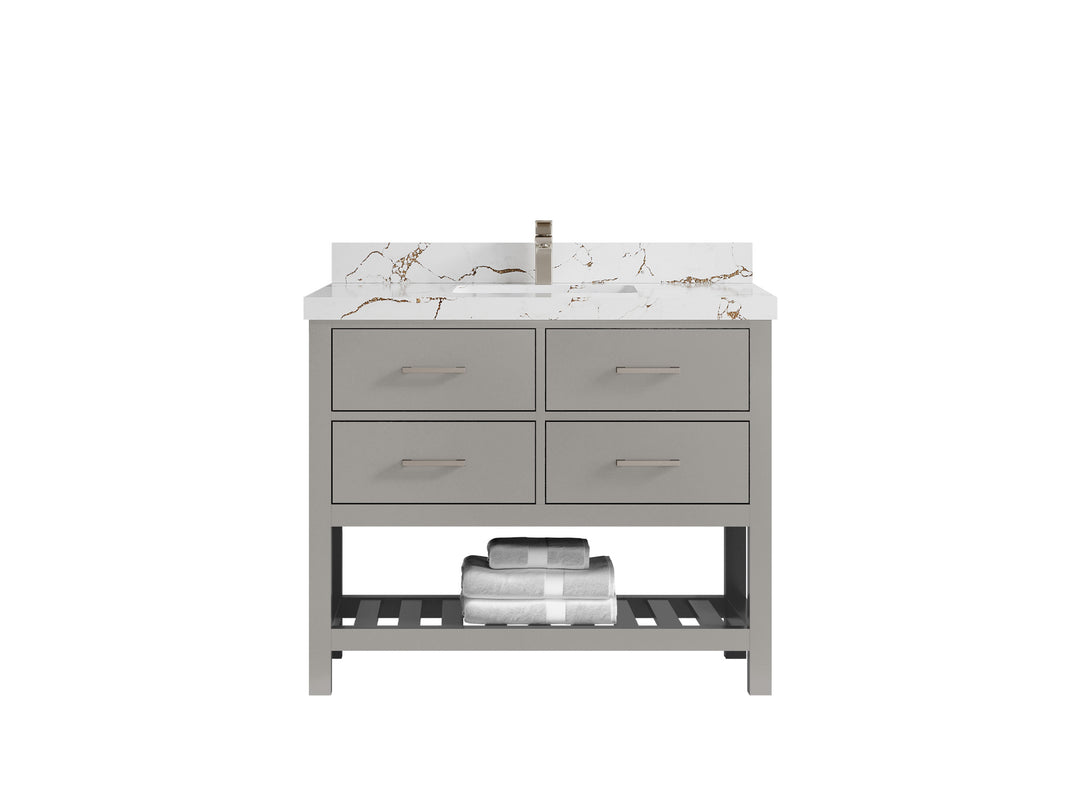 Parker 42 in. W x 22 in. D Single Sink Bathroom Vanity