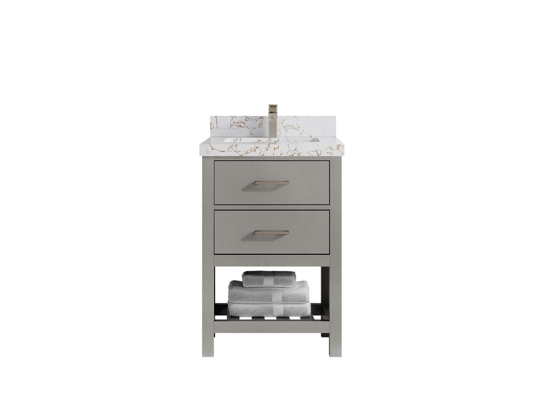 Parker 24 in. W x 22 in. D Single Sink Bathroom Vanity
