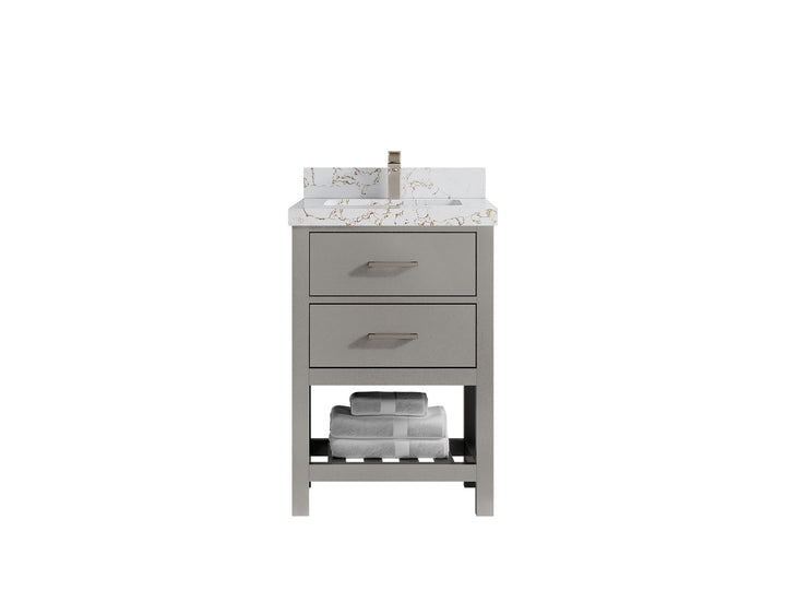 Parker 24 in. W x 22 in. D Single Sink Bathroom Vanity - photo 32