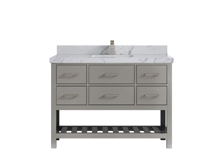 Parker 48 in. W x 22 in. D Single Sink Bathroom Vanity - photo 38