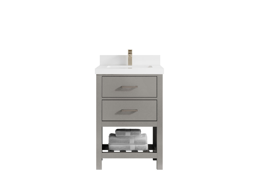 Parker 24 in. W x 22 in. D Single Sink Bathroom Vanity