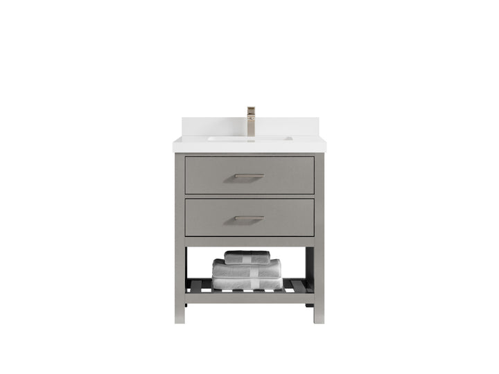Parker 30 in. W x 22 in. D Single Sink Bathroom Vanity - photo 38