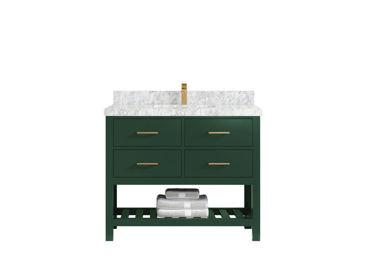 Parker 42 in. W x 22 in. D Single Sink Bathroom Vanity - photo 36