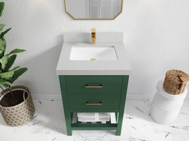 Parker 24 in. W x 22 in. D Single Sink Bathroom Vanity - photo 19