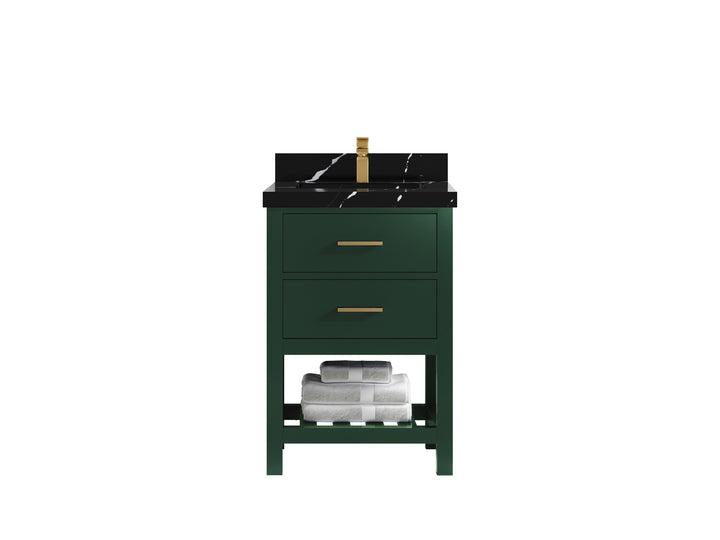 Parker 24 in. W x 22 in. D Single Sink Bathroom Vanity - photo 12