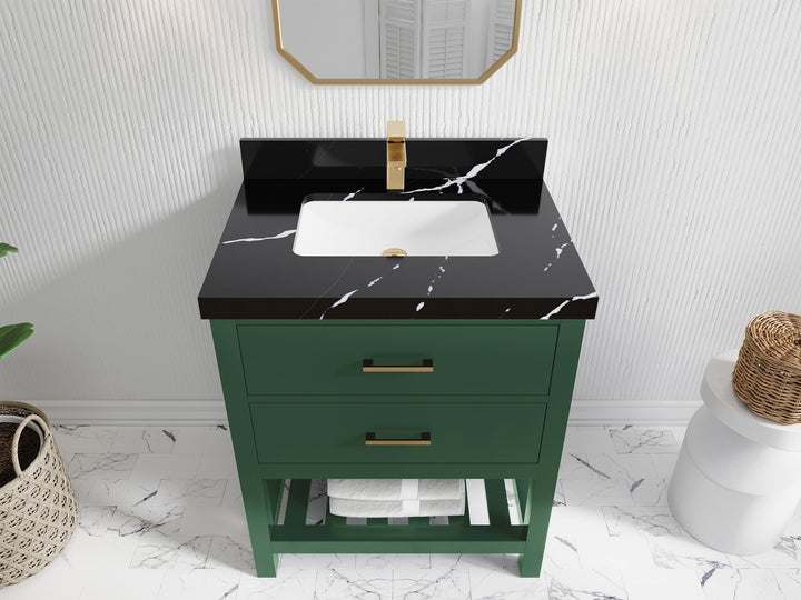 Parker 30 in. W x 22 in. D Single Sink Bathroom Vanity - photo 10