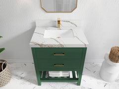 Parker 30 in. W x 22 in. D Single Sink Bathroom Vanity - photo 12