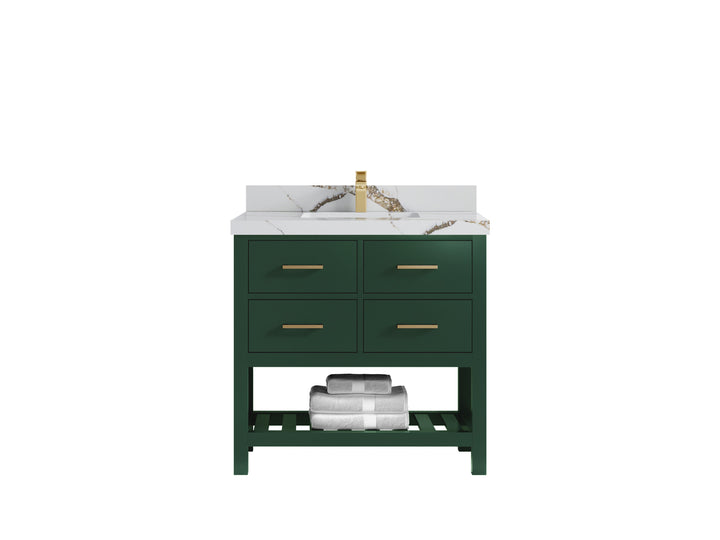 Parker 36 in. W x 22 in. D Single Sink Bathroom Vanity - photo 14