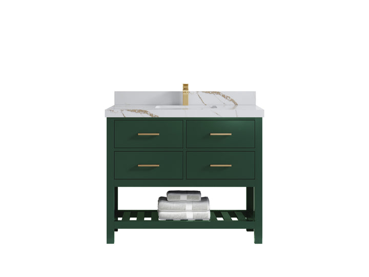 Parker 42 in. W x 22 in. D Single Sink Bathroom Vanity - photo 12