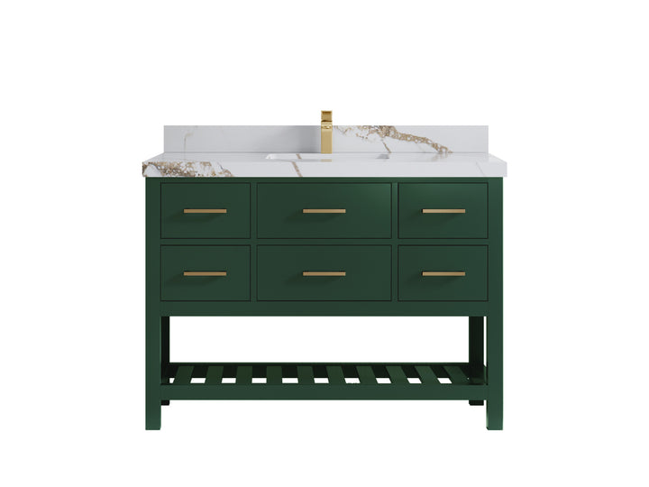 Parker 48 in. W x 22 in. D Single Sink Bathroom Vanity - photo 14