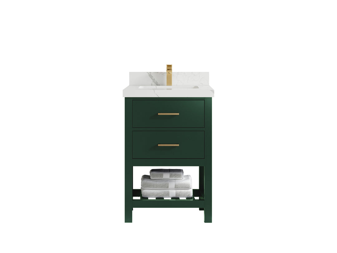 Parker 24 in. W x 22 in. D Single Sink Bathroom Vanity