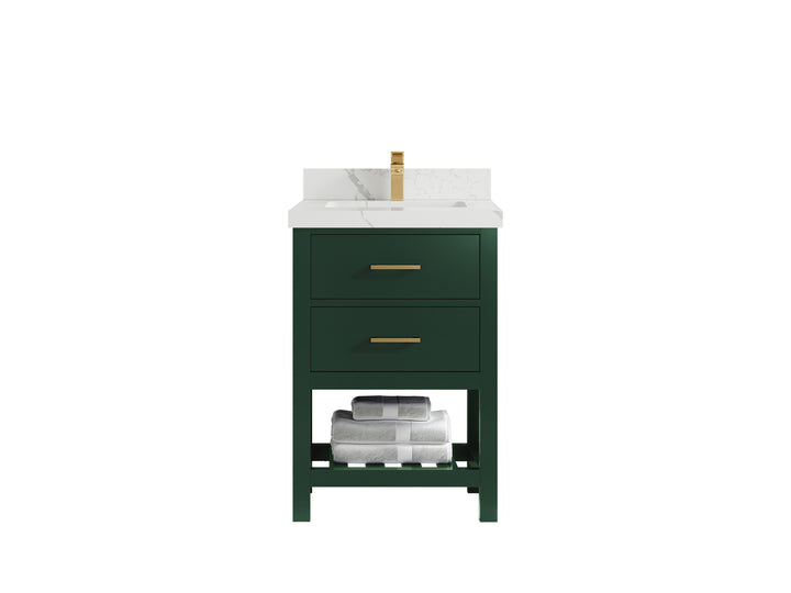 Parker 24 in. W x 22 in. D Single Sink Bathroom Vanity - photo 8