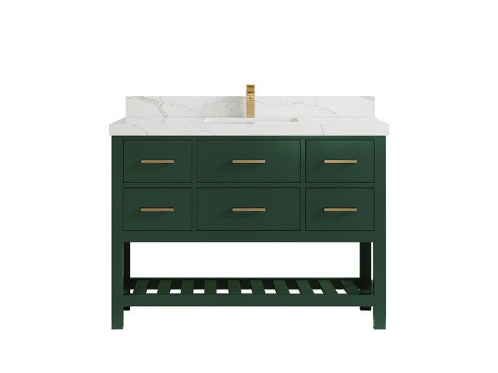 Parker 48 in. W x 22 in. D Single Sink Bathroom Vanity - photo 16