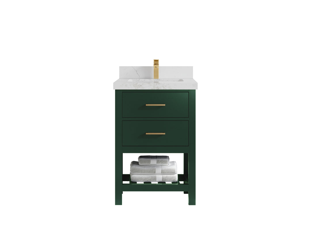 Parker 24 in. W x 22 in. D Single Sink Bathroom Vanity