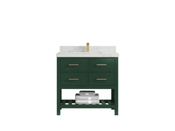 Parker 36 in. W x 22 in. D Single Sink Bathroom Vanity - photo 18