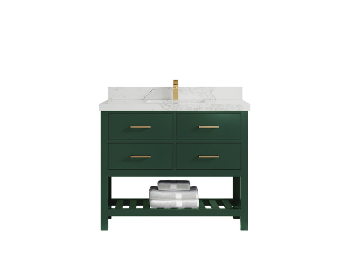 Parker 42 in. W x 22 in. D Single Sink Bathroom Vanity - photo 16