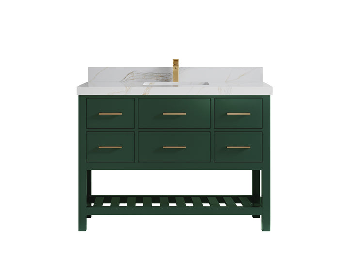 Parker 48 in. W x 22 in. D Single Sink Bathroom Vanity - photo 20