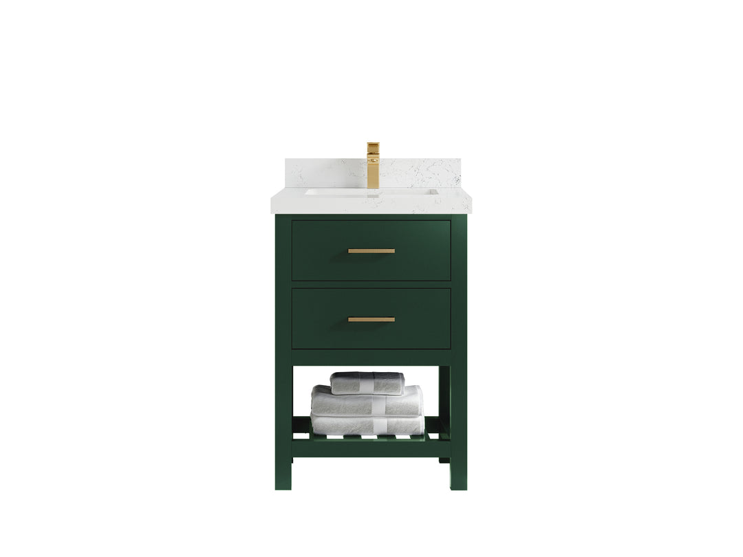 Parker 24 in. W x 22 in. D Single Sink Bathroom Vanity