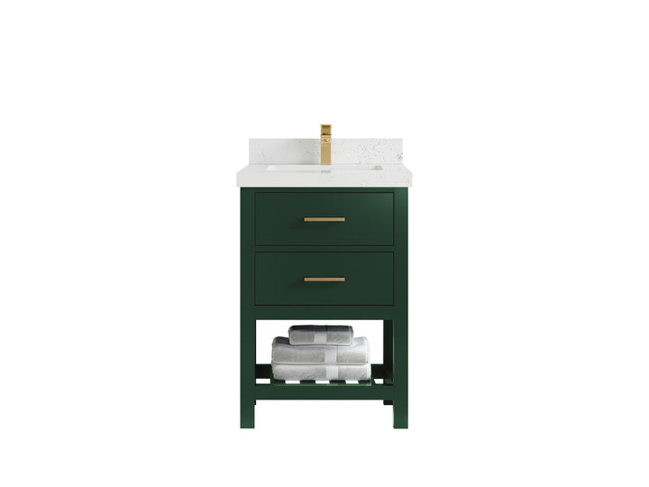 Parker 24 in. W x 22 in. D Single Sink Bathroom Vanity - photo 22
