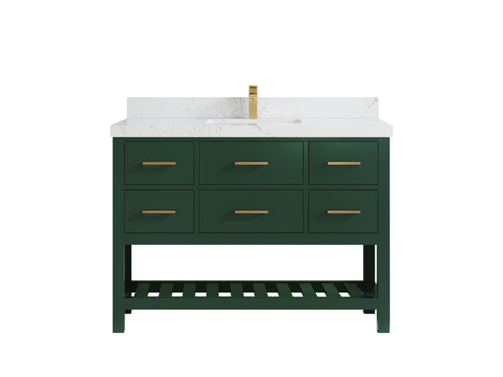 Parker 48 in. W x 22 in. D Single Sink Bathroom Vanity - photo 22
