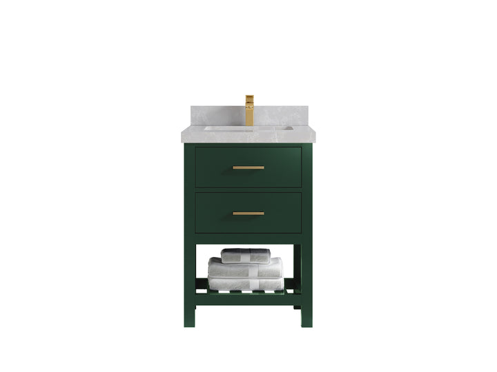 Parker 24 in. W x 22 in. D Single Sink Bathroom Vanity - photo 34