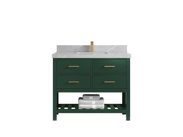 Parker 42 in. W x 22 in. D Single Sink Bathroom Vanity - photo 22