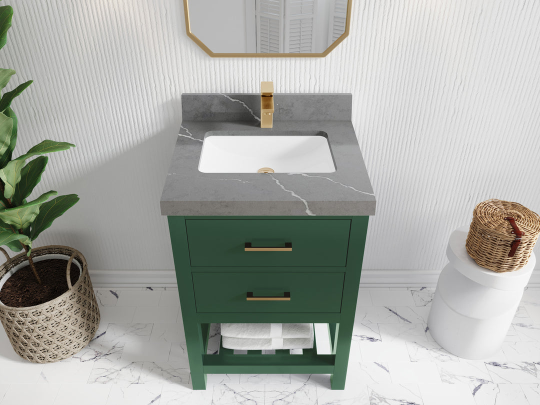 Parker 24 in. W x 22 in. D Single Sink Bathroom Vanity