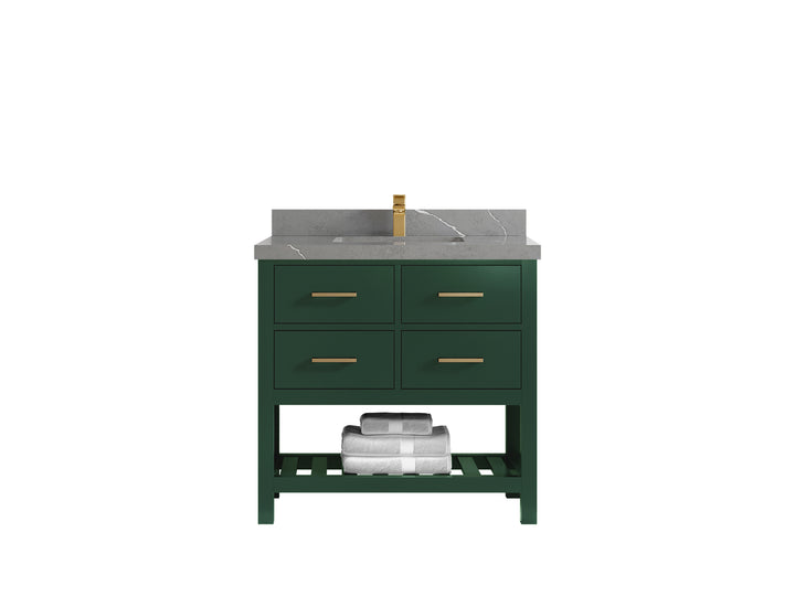 Parker 36 in. W x 22 in. D Single Sink Bathroom Vanity - photo 26