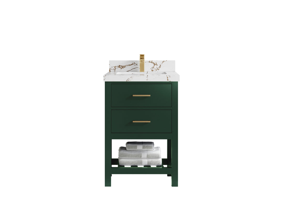 Parker 24 in. W x 22 in. D Single Sink Bathroom Vanity