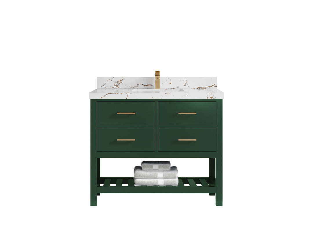 Parker 42 in. W x 22 in. D Single Sink Bathroom Vanity