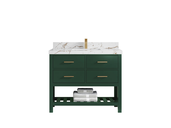 Parker 42 in. W x 22 in. D Single Sink Bathroom Vanity - photo 26