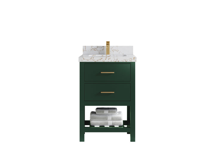 Parker 24 in. W x 22 in. D Single Sink Bathroom Vanity - photo 30