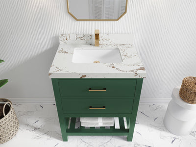 Parker 30 in. W x 22 in. D Single Sink Bathroom Vanity