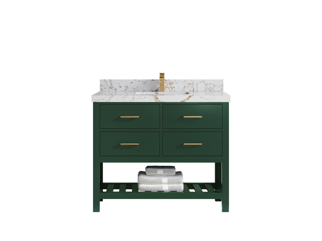 Parker 42 in. W x 22 in. D Single Sink Bathroom Vanity