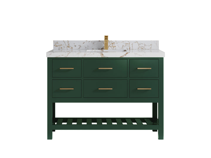 Parker 48 in. W x 22 in. D Single Sink Bathroom Vanity - photo 30
