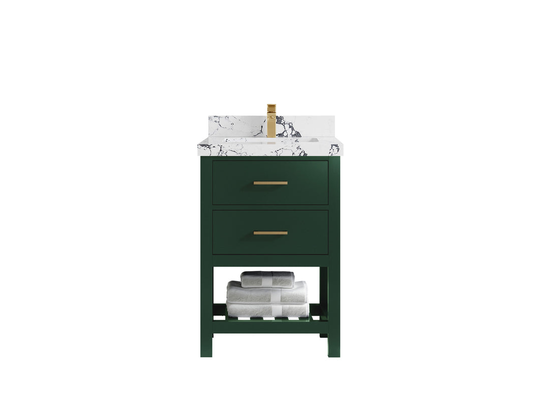 Parker 24 in. W x 22 in. D Single Sink Bathroom Vanity