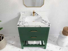Parker 30 in. W x 22 in. D Single Sink Bathroom Vanity - photo 8