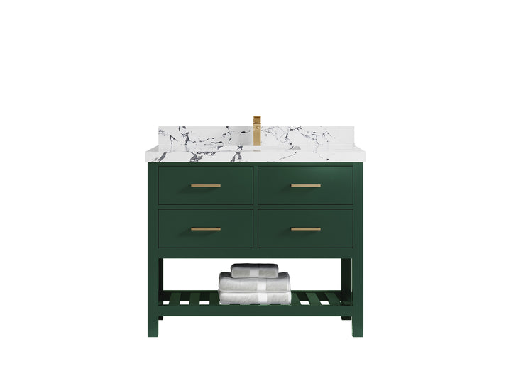 Parker 42 in. W x 22 in. D Single Sink Bathroom Vanity - photo 30