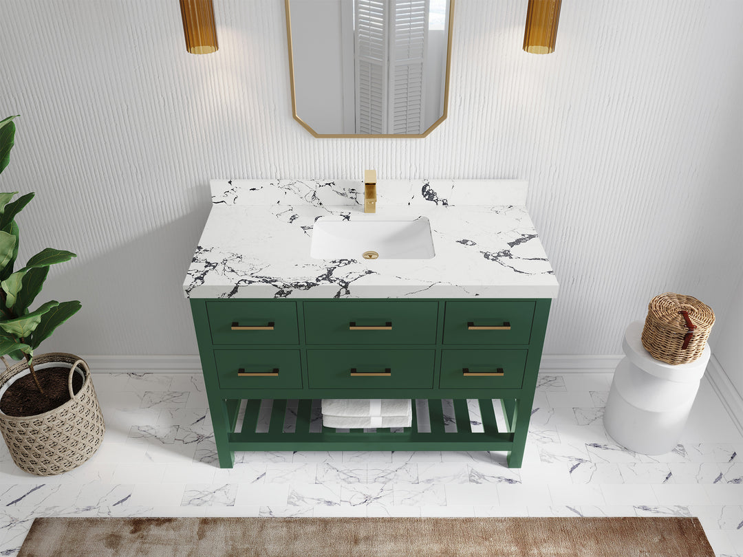 Parker 48 in. W x 22 in. D Single Sink Bathroom Vanity